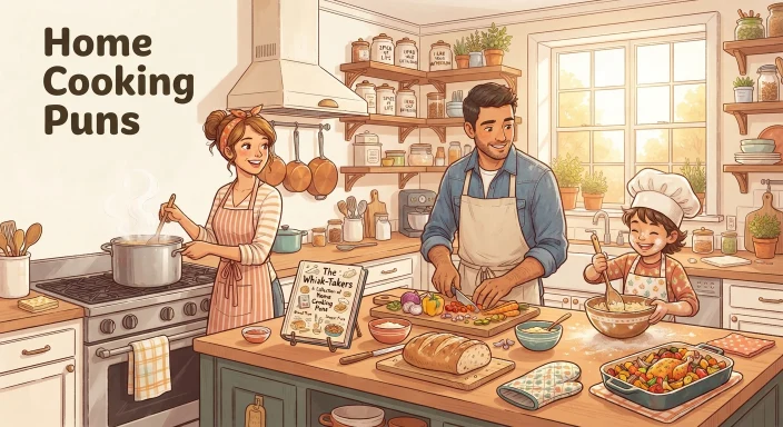 Home Cooking Puns