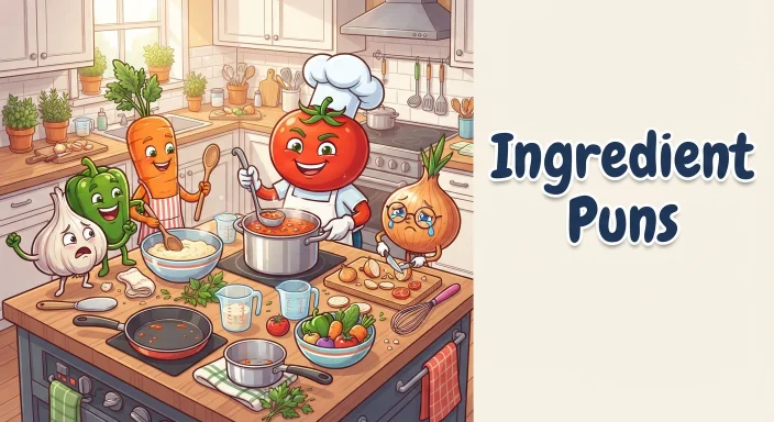 Cooking Ingredient Puns    