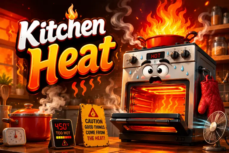 Kitchen Heat Puns  