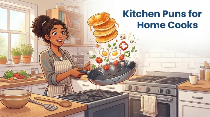 Kitchen Puns for Home Cooks