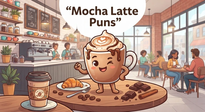 Mocha Latte Puns     