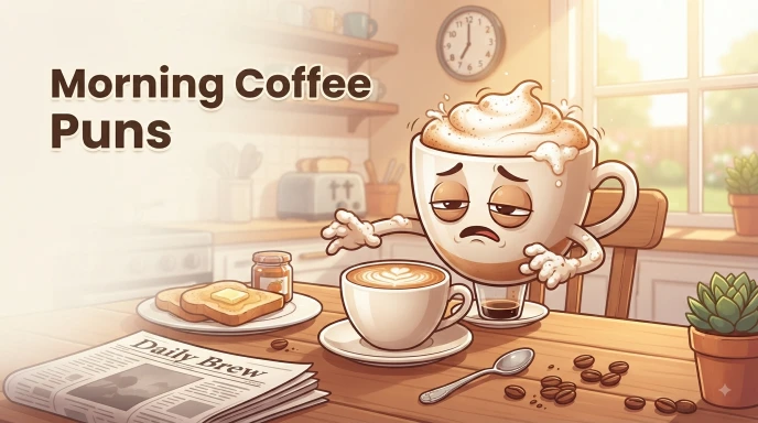 Morning Coffee Puns