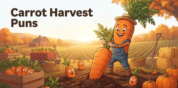 Carrot Harvest Puns   