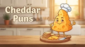 Funny cheddar cheese character