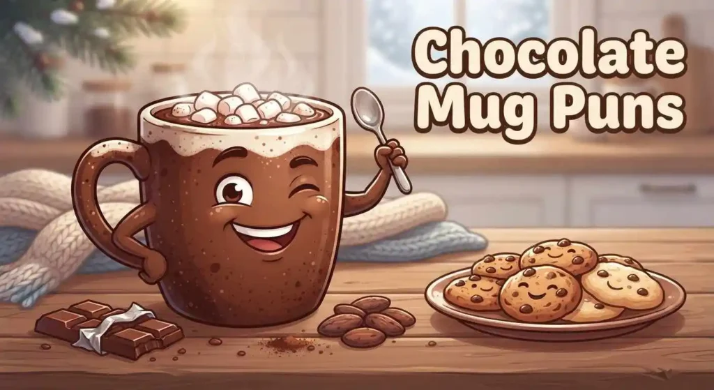 Funny chocolate mug