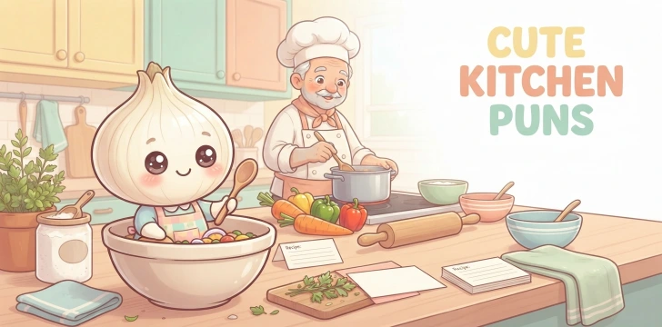 Cute Kitchen Puns     
