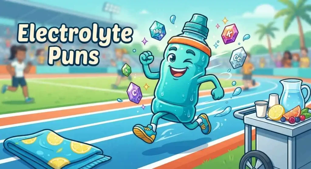 athlete enjoying electrolyte drink