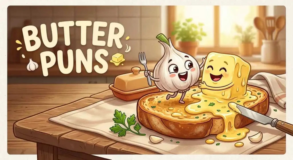 Cute garlic butter