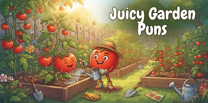 Juicy Garden Puns