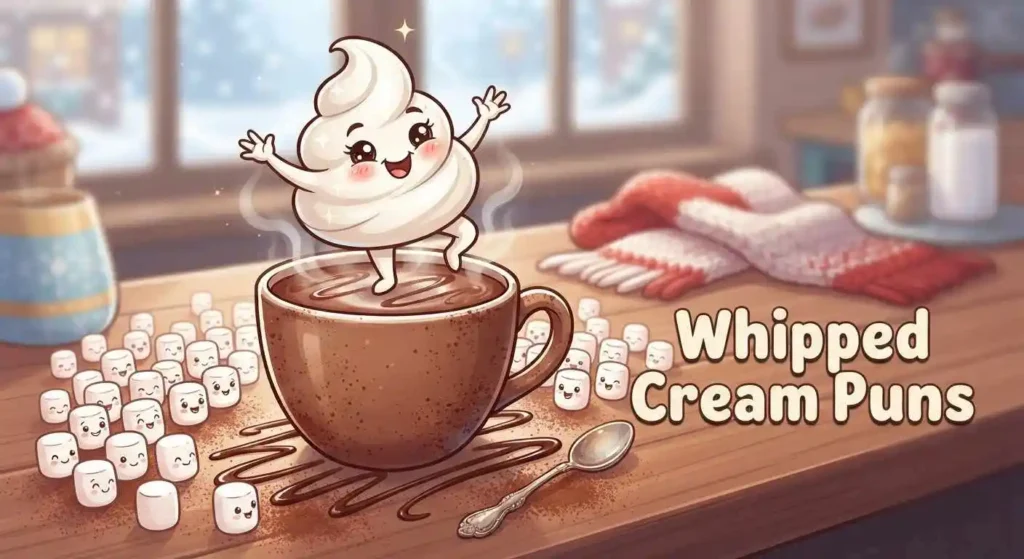 Whipped cream hot chocolate